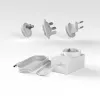 Carregador sem fios Zens Aluminium Series 20W/15W para telefones e auriculares compatíveis com Qi