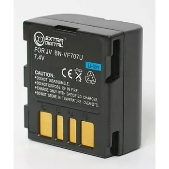 Bateria recarregável Extra Digital BN-VF707U 7,2 V 1500 mAh para dispositivos portáteis