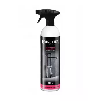 Descalcificante para casa de banho FRISCHER FR00232_1000 removedor líquido de calcário e depósitos para superfícies sanitárias, 1 litro frasco spray