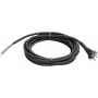 Cabo elétrico Schwabe H05RN-F 2x1,0 mm² borracha, 5 m, preto