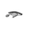 Cabo serial Zebra CBA-RF2-C09ZAR preto 2,8 m RS232 DB9
