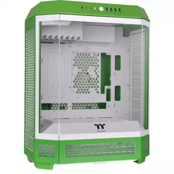 Thermaltake The Tower 600 Caixa Mid-Tower ATX com janela lateral em vidro (Verde/Branco)