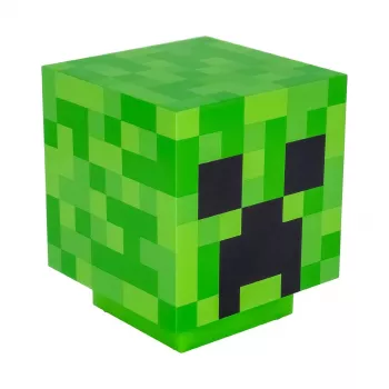 Luz Paladone Minecraft Creeper design 3D PP6595MCFV3 — candeeiro de mesa/pendente