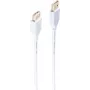 Cabo de extensão USB shiverpeaks ®-BASIC-S-, ficha Type-A macho para conector Type-A fêmea, HIGH SPEED, contactos banhados a ouro, USB 2.0, branco, 1,8 m (BS77122-W)