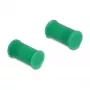 DeLOCK 60673 cobertura antipoeira DL4, silicone, de 2 peças, verde, 10 unidades