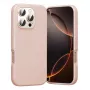Capa protetora Vention KUHP0-30 para iPhone 16 Pro MagSafe, rosa, capa macia fina