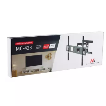 Suporte de parede para TV MACLEAN MC-423 para ecrãs 43–100 polegadas, capacidade de carga 80 kg