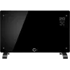 Carruzzo Q20F1 Aquecedor de vidro preto