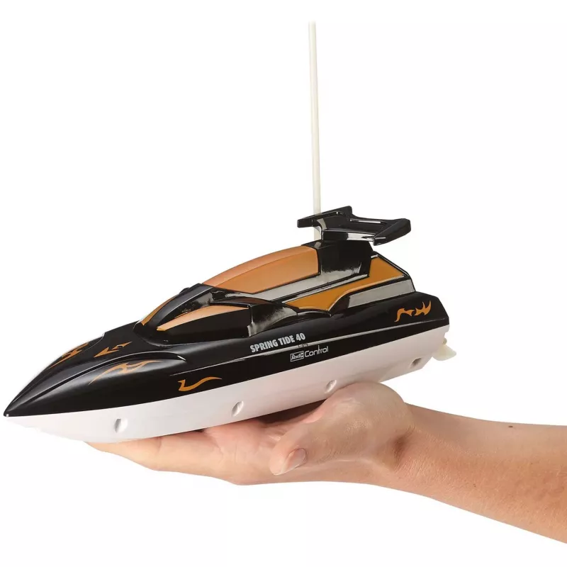 Cobertura de substituição (frente) para modelo RC REVELL 24136 — preto e laranja