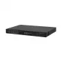 Comutador PoE 100Mbps 16 portas + uplink 2G + 2SFP, 8 portas ePoE, ePoE até 800m, Hi-PoE