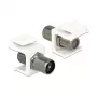 Adaptador coaxial DeLOCK 86362
