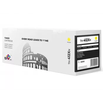 Toner TB compatível com HP CLJ M452/477, amarelo, novo.