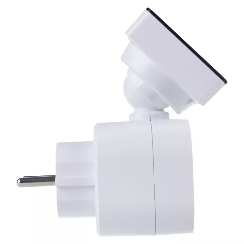 Medidor de energia GreenBlue GB620E para rede 220 V, máx. 16 A, medidor de corrente/energia com ficha