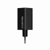 Carregador CANYON HEXAGON 65 GaN 65W 2xPD 1xQC UE preto (CND-CHAHEX65B)