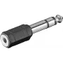 Adaptador MicroConnect AUDANR2 6,35 mm macho para 6,35 mm fêmea — adaptador de áudio