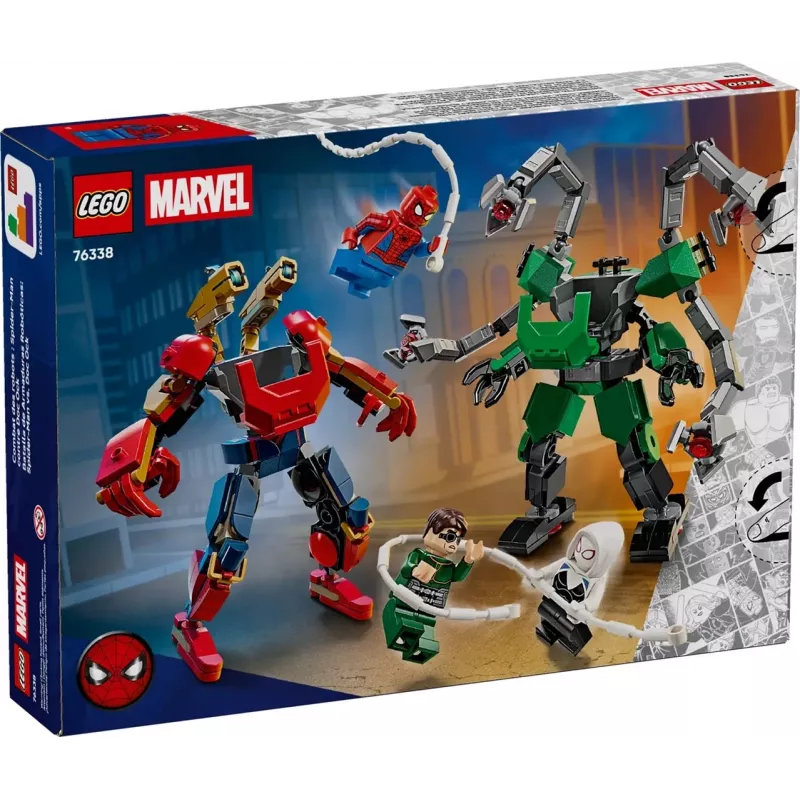 LEGO MARVEL 76338 Batalha de mechs: Spider-Man vs. Doc Ock