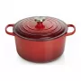 Le Creuset Signature assadeira redonda 24 cm vermelho