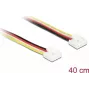 Cabo de alimentação interno DELOCK 86954 — 0,4 m, conector macho-macho