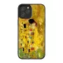 Capa de proteção iKins para Apple iPhone 12 Pro Max – preto, design beijo