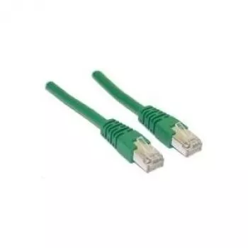 Cabo de rede patch Wentronic Goobay CAT 5e, SF/UTP, verde, 2 m - mistura de cobre CCA (68044)