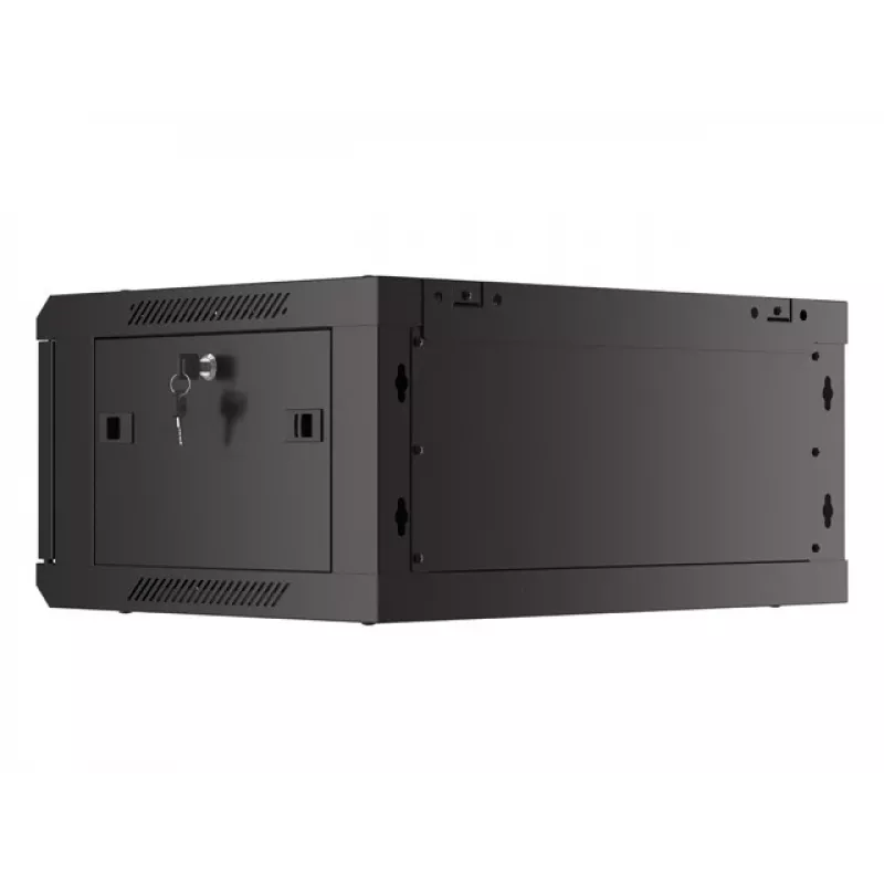 Armário rack Lanberg WF01-6404-23B 4U montagem na parede preto