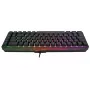 Teclado gaming Deltaco DK240 mini 60% USB, RGB preto