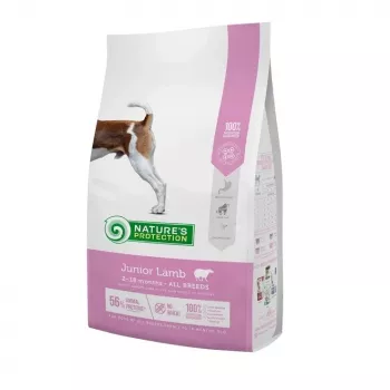 NATURE'S PROTECTION Junior Lamb All Breeds ração seca para cães 7,5 kg