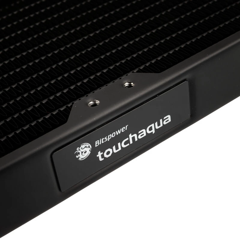 Radiador 240mm BitsPower Touchaqua Radiator Tarasque 240, preto, 240mm