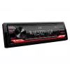 Autorrádio JVC KDX-282BT 1-DIN com Bluetooth 4.2, USB, CD, AUX, EQ de 8 bandas, 50W/canal