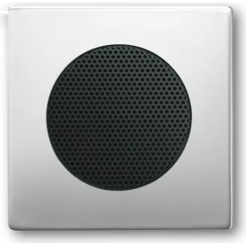 BUSCH JAEGER BJ 8253-866 placa central para altifalante de encastrar pur aço inoxidável
