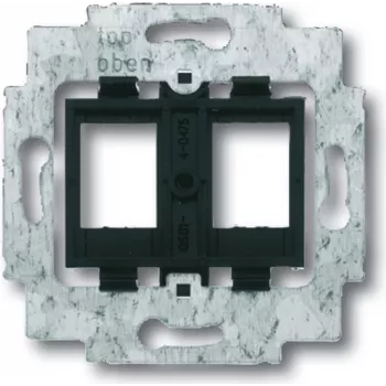 Tomada Busch Jaeger 1753-0-8063 2 x RJ-45 preta (1753-0-8063)