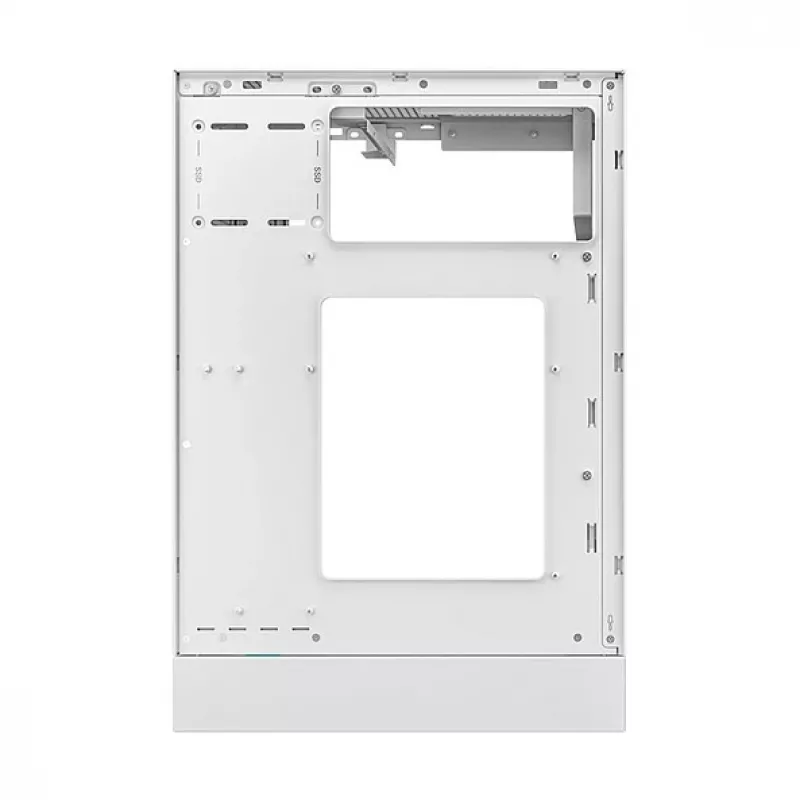 DeepCool CH170 PLUS WH caixa de PC Midi Tower, Micro ATX, sem fonte de alimentação, 4 ranhuras de expansão, branca
