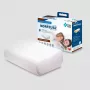 Almofada ortopédica REHA FUND MORFEUSZ Classic 660 — espuma, apoio de cabeça ergonómico, 480×300×140 mm