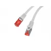 Cabo de rede LANBERG Cat6 F/UTP (FTP), RJ-45–RJ-45, 10 m, cinzento