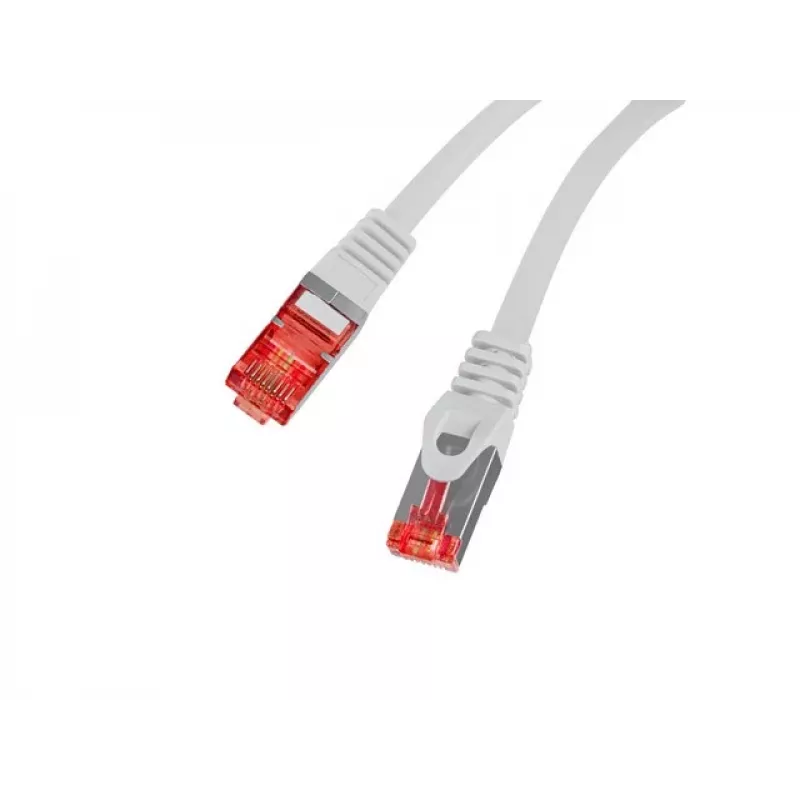 Cabo de rede LANBERG Cat6 F/UTP (FTP), RJ-45–RJ-45, 10 m, cinzento