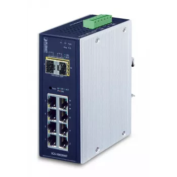Switch de rede PLANET IGS-10020MT gerido L2+ Gigabit Ethernet (10/100/1000) preto