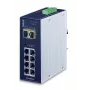 Switch de rede PLANET IGS-10020MT gerido L2+ Gigabit Ethernet (10/100/1000) preto