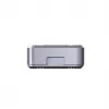 Caixa para SSD Unitek S1242AGY01-EU USB4 40 Gbit/s, M.2 NVMe, até 8 TB, alumínio/plástico, refrigeração ativa