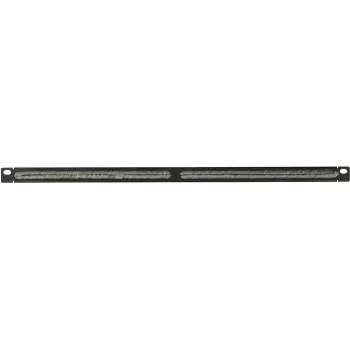 Painel de gestão de cabos LOGON RAO205BL preto metal 48,3 cm