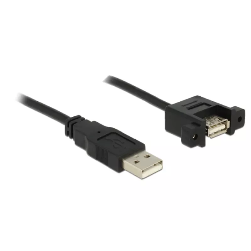 Cabo USB DeLOCK 1m 2xUSB2.0-A