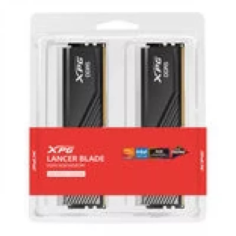 RAM para desktop ADATA XPG Lancer Blade RGB DDR5-6400 CL38 32GB (2x16GB) kit duplo branco