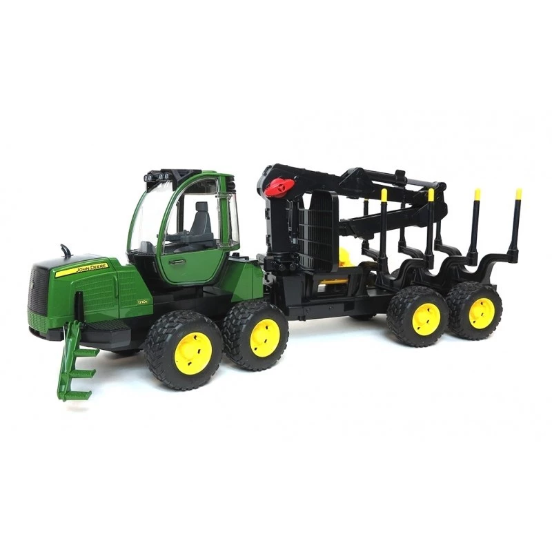 Bruder John Deere 1210E Forwarder com garra
