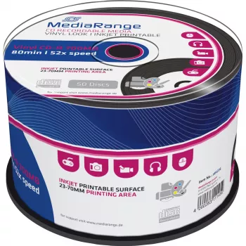 CD-R MediaRange MR226 700 MB 52x 50 unid.
