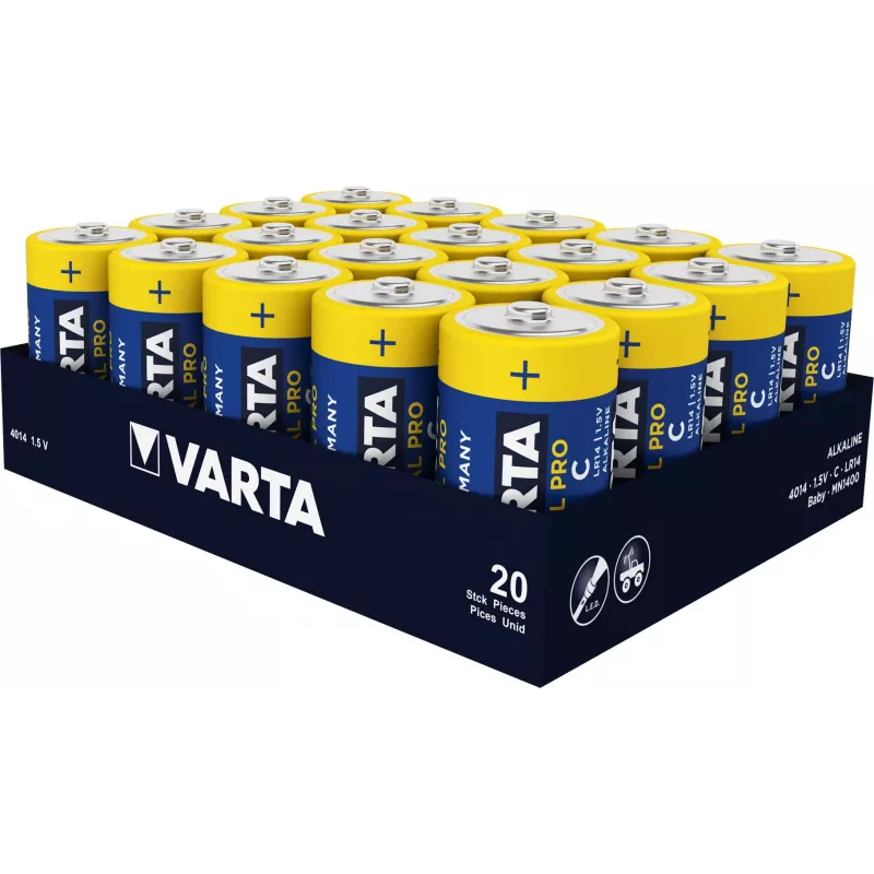 VARTA pilha alcalina C R14 Industrial PRO 20
