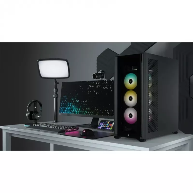 Caixa para PC Corsair iCUE 7000X RGB Full Tower preta