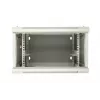 Armário rack de parede Extralink 6U 600x600 AZH cinzento montagem na parede, tipo basculante