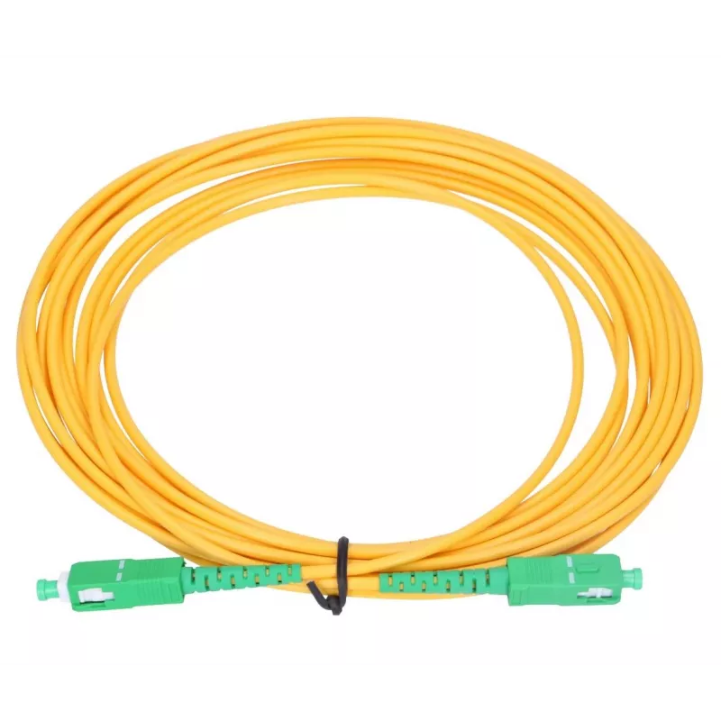 Patchcord SC/APC–SC/APC monomodo Extralink G.657.A2 FTTH 3 mm, 2 m