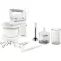 Conjunto de batedeira manual Bosch MFQ36490 ErgoMixx 450 W branco/cinzento