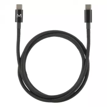 Cabo USB Mobilis 001389 USB 2.0 1m USB-C preto