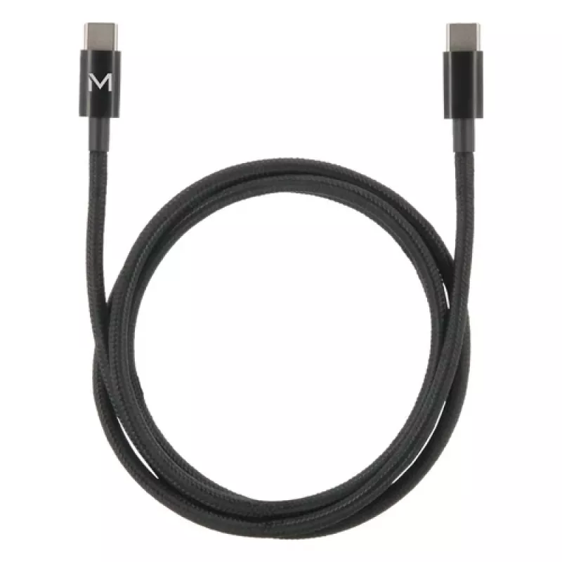 Cabo USB Mobilis 001389 USB 2.0 1m USB-C preto